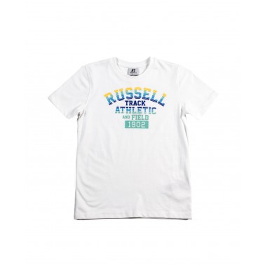 Russell Athletic BOY'S T-SHIRT RSL0910-002 White
