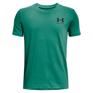 UNDER ARMOUR SPORTSTYLE LEFT CHEST SS 1363280-508 Green