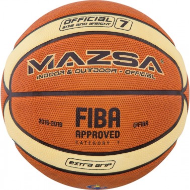 AMILA ΜΠΑΛΑ BASKET MAZSA #7 CELLULAR RUBBER - FIBA APPR. 41510-26 Πορτοκαλί