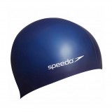 SPEEDO PLAIN FLAT SILICONE CAP 70991-0011U Blue