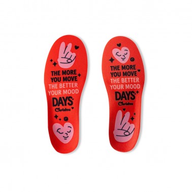 DAYS KIDS COMFY MOVE YOUR MOOD CH-054-058-RED Κόκκινο